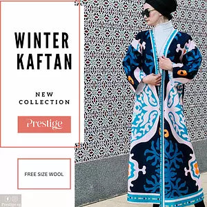 Oriental winter kaftan