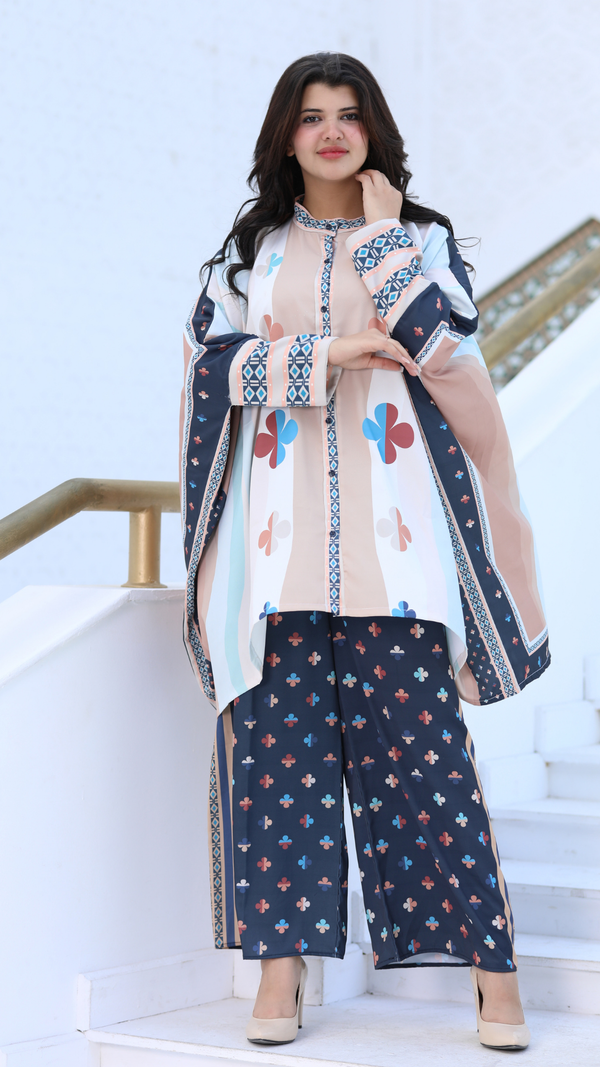 Smokey Blue Soft Fabric Set