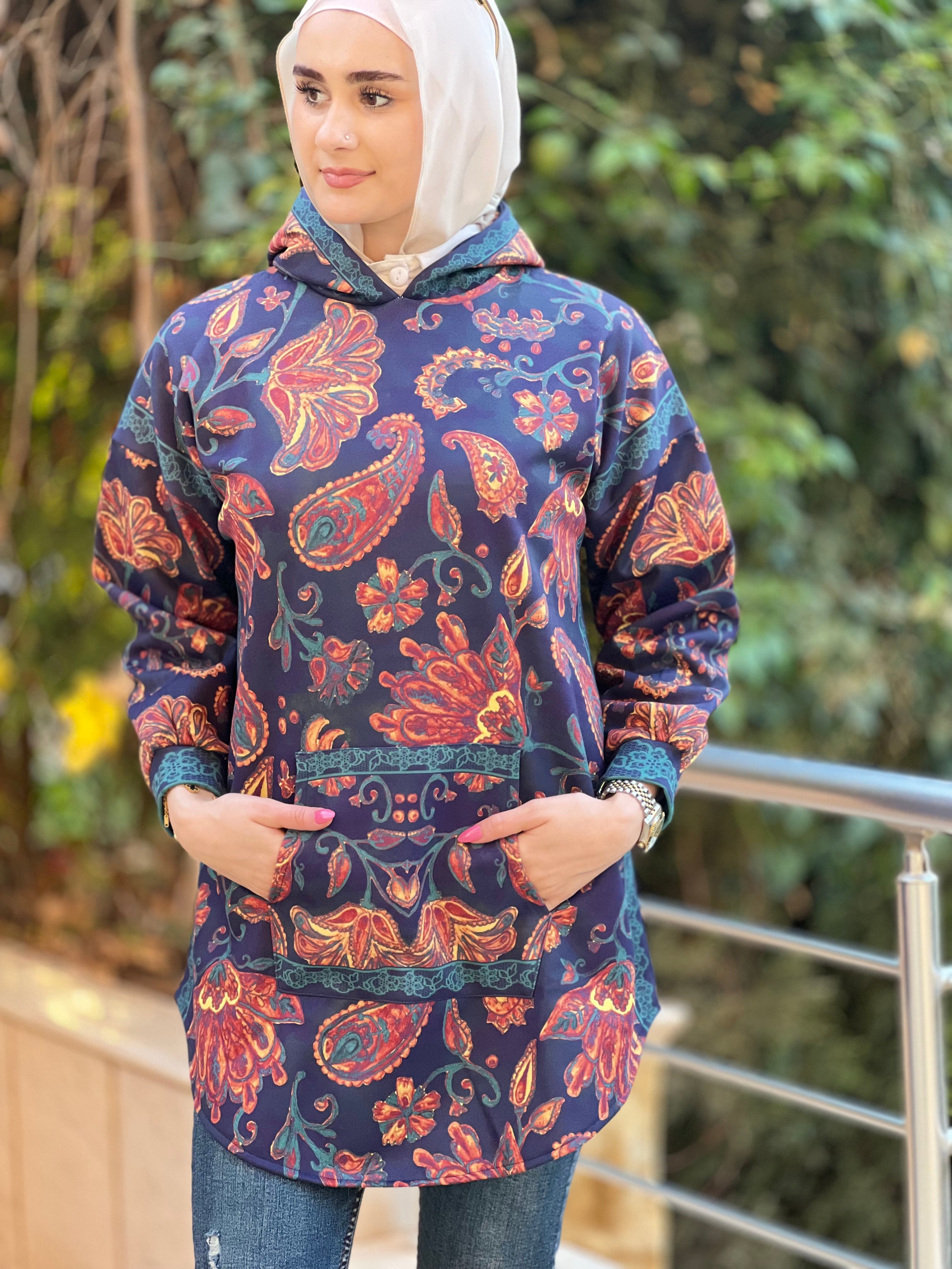 Ornamental hoodie