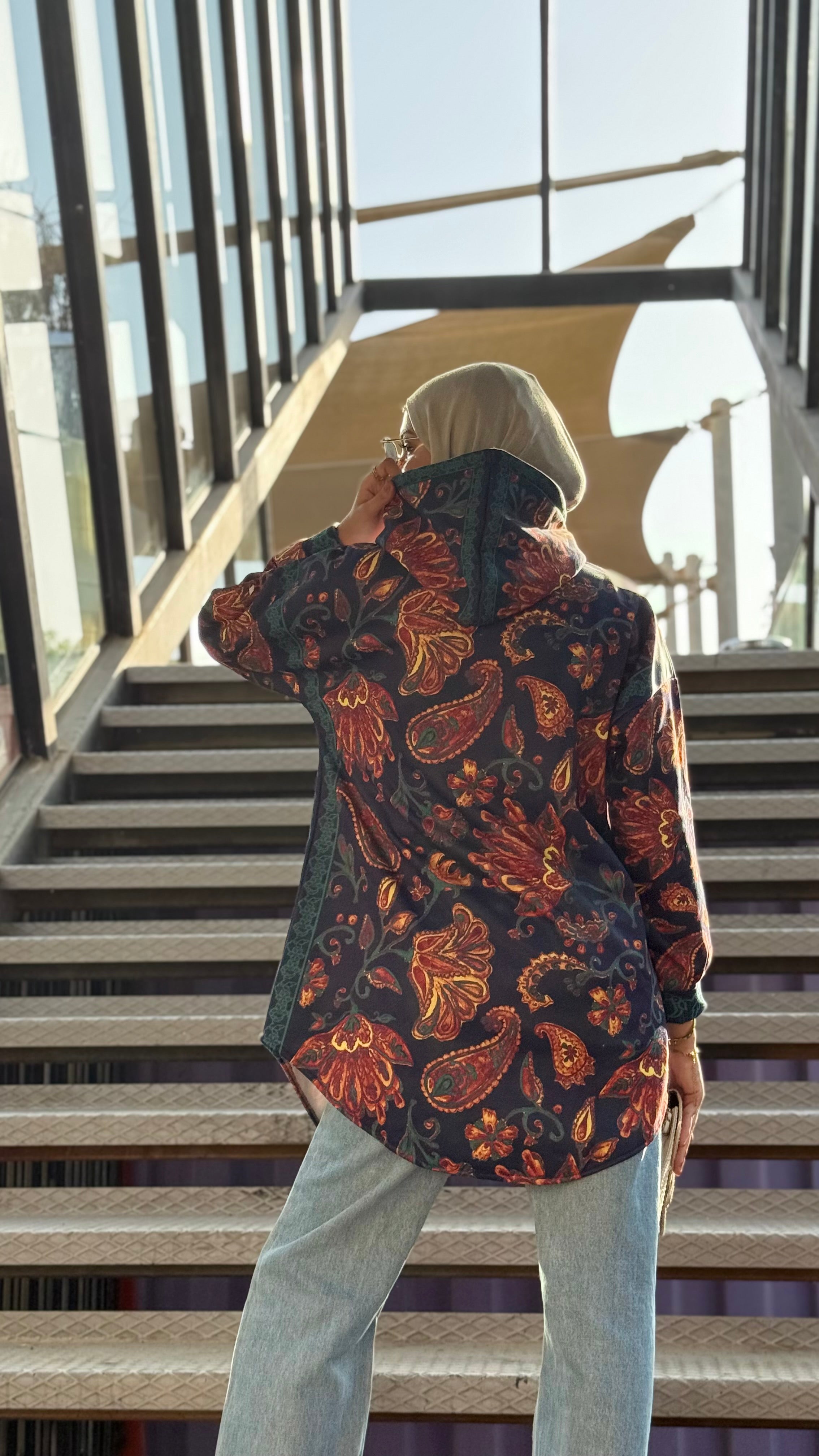 Ornamental hoodie