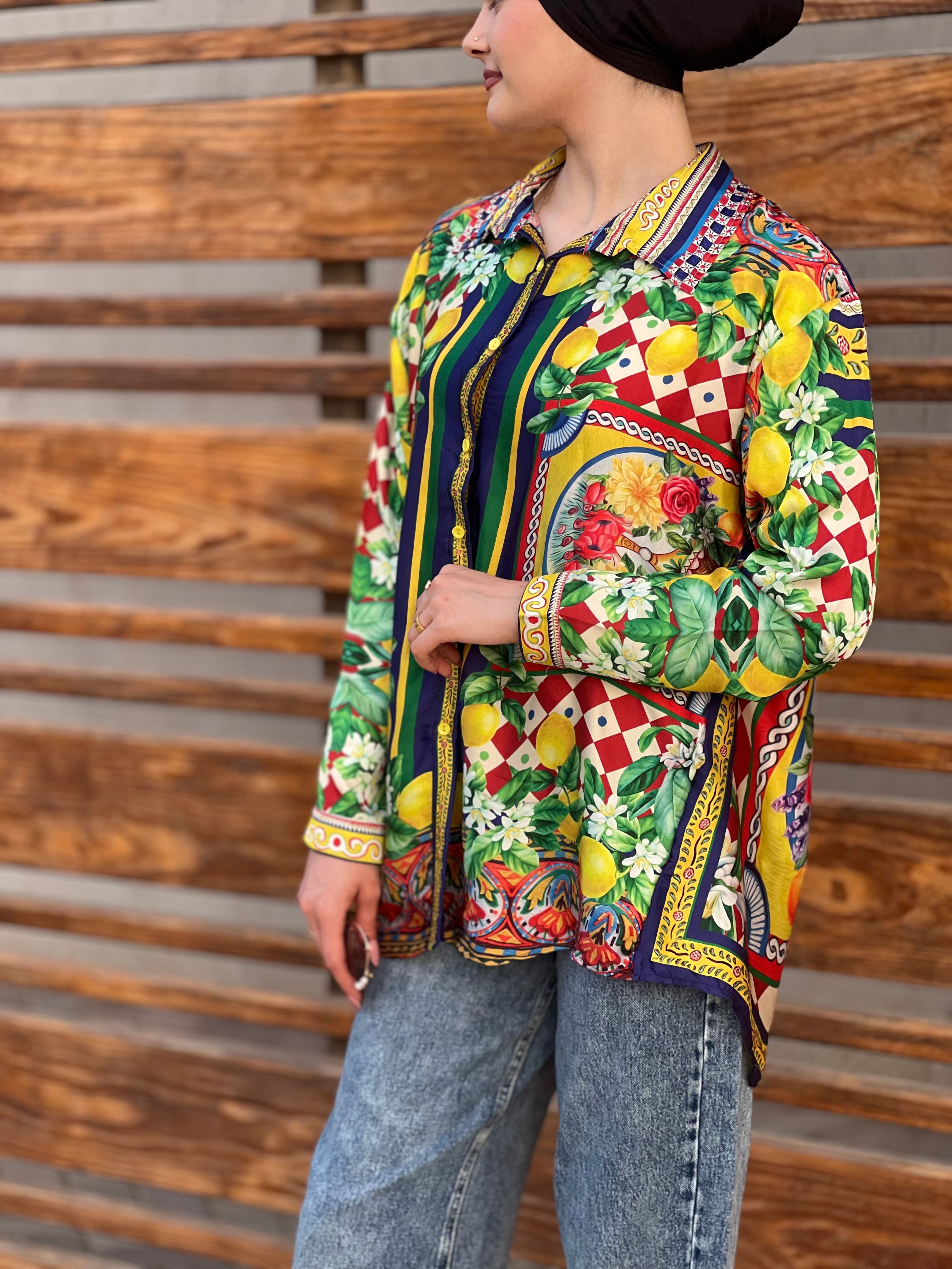 Ornamental circus shirt