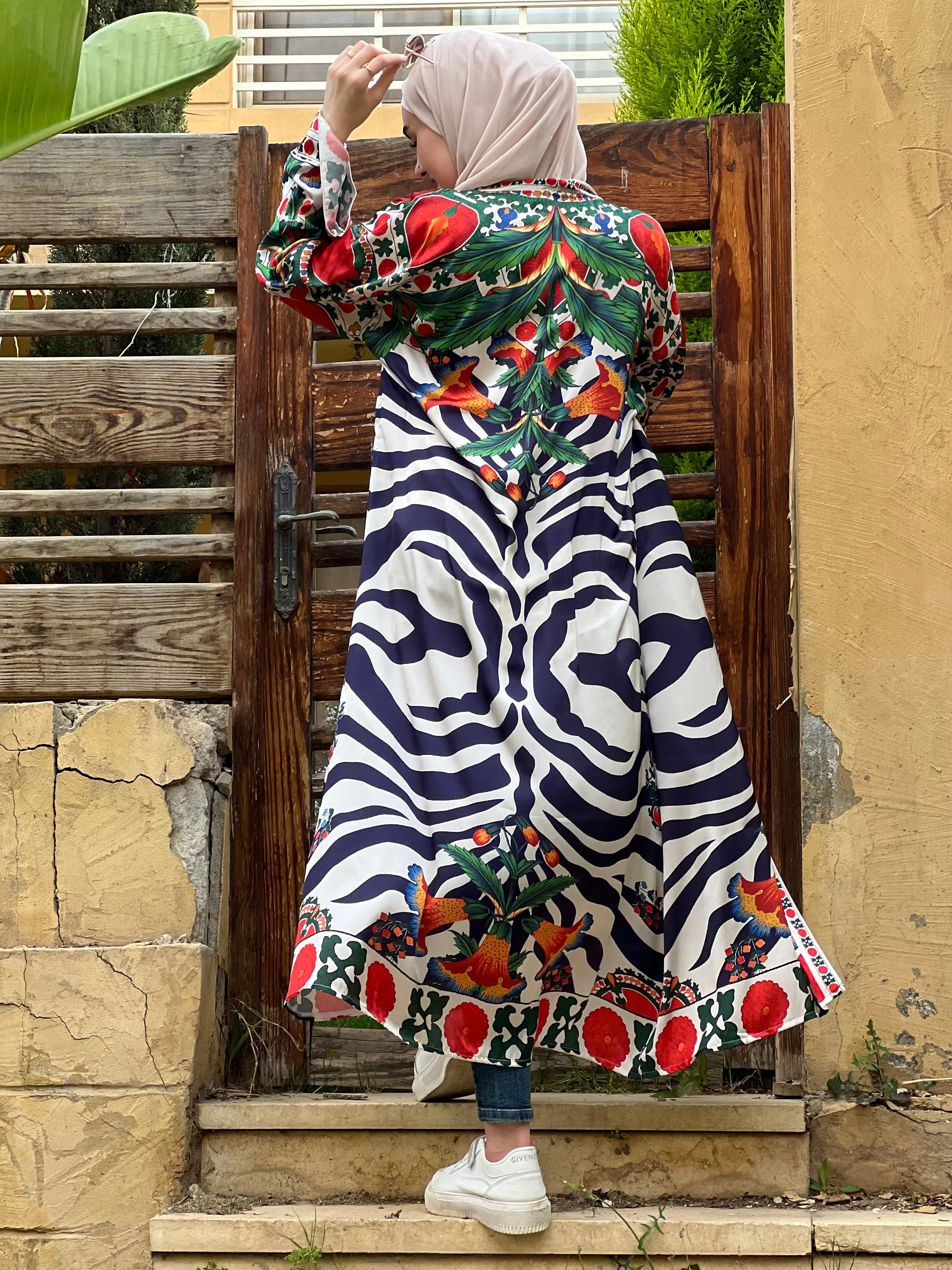 Wild Afro cardigan