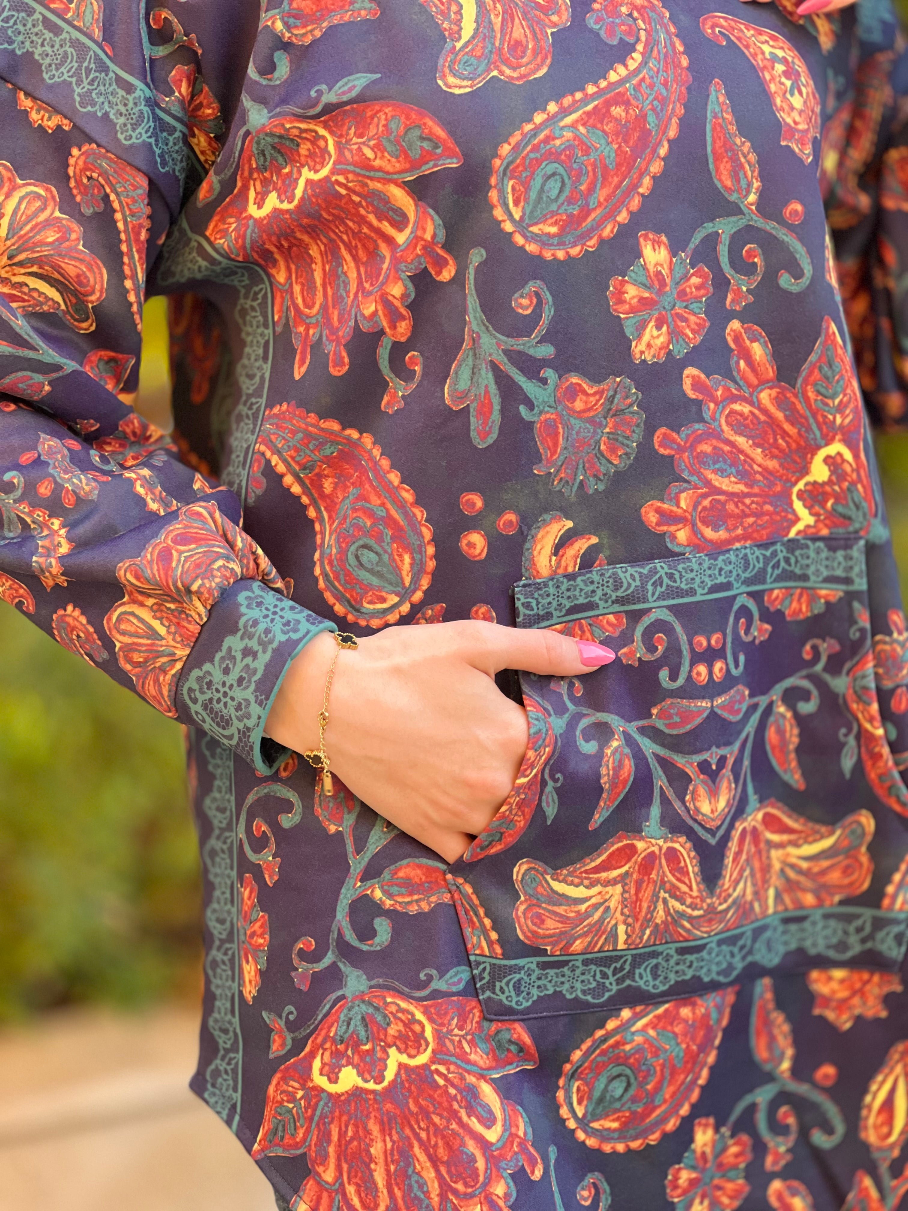 Ornamental hoodie
