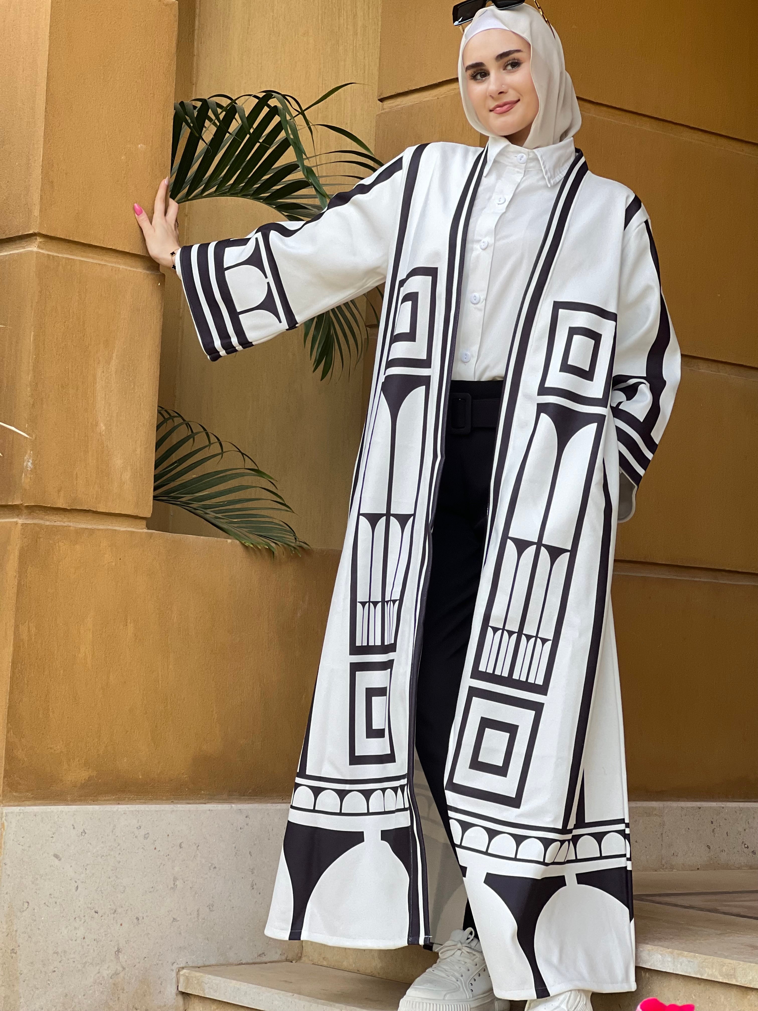 Valentino white kaftan