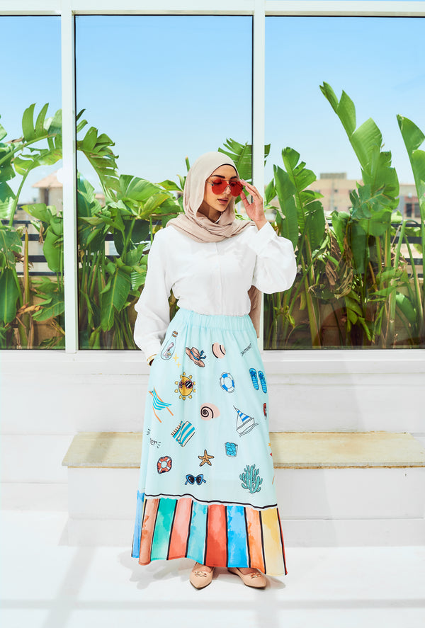Piano skirt