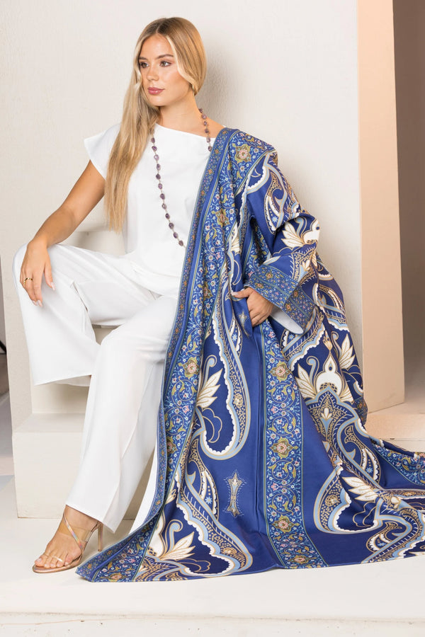 Magic blue kaftan