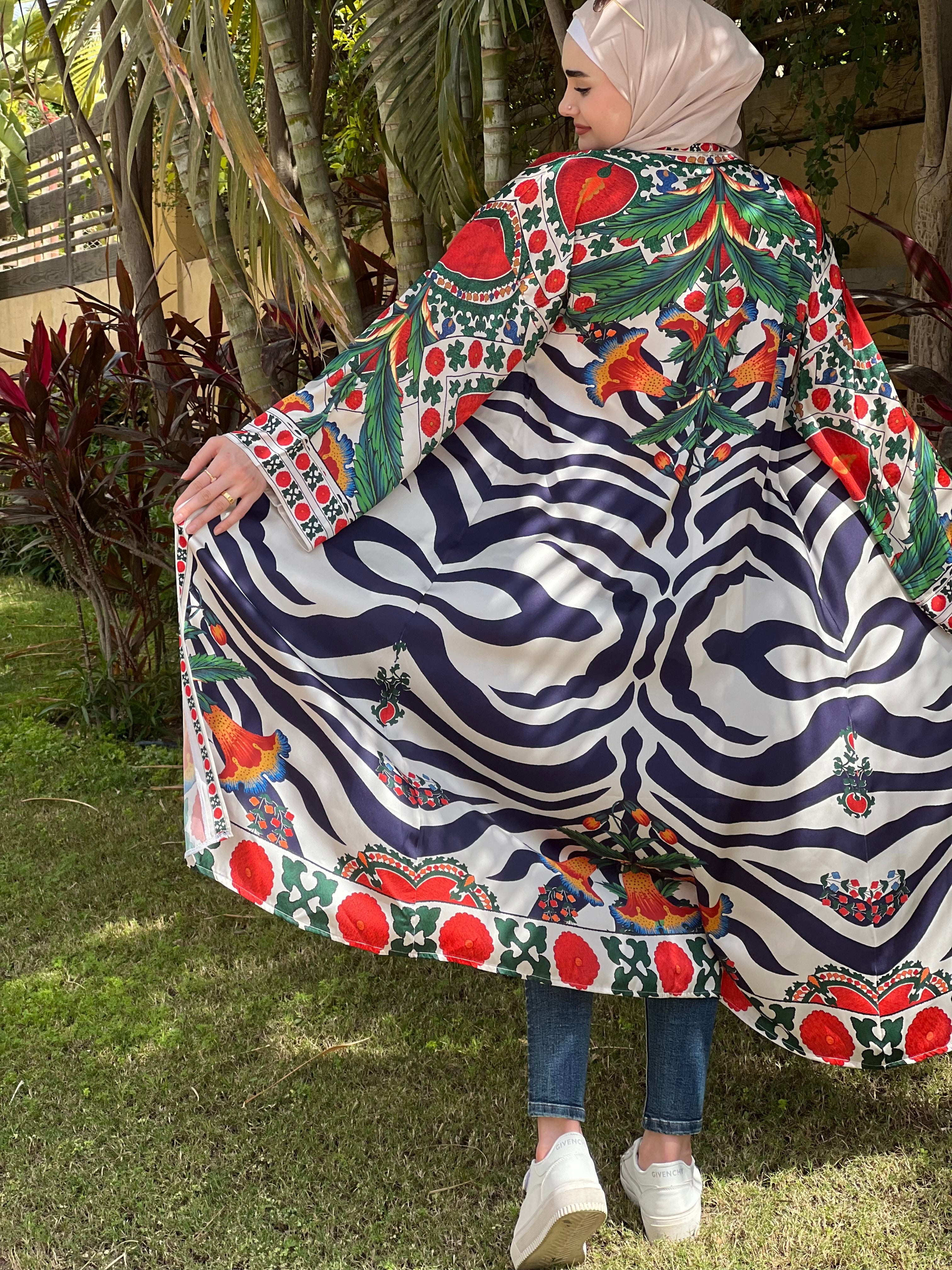 Wild Afro cardigan