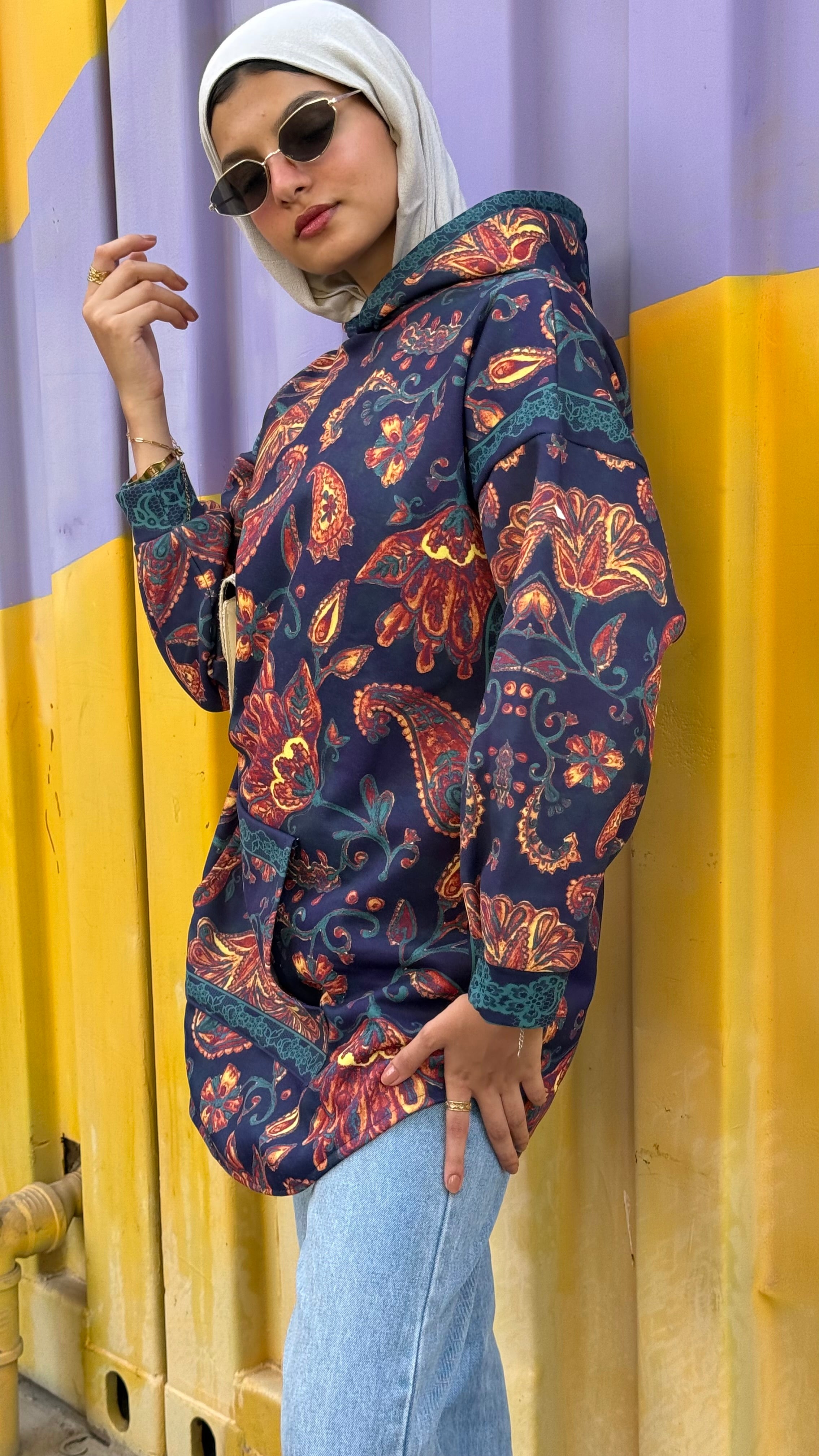 Ornamental hoodie