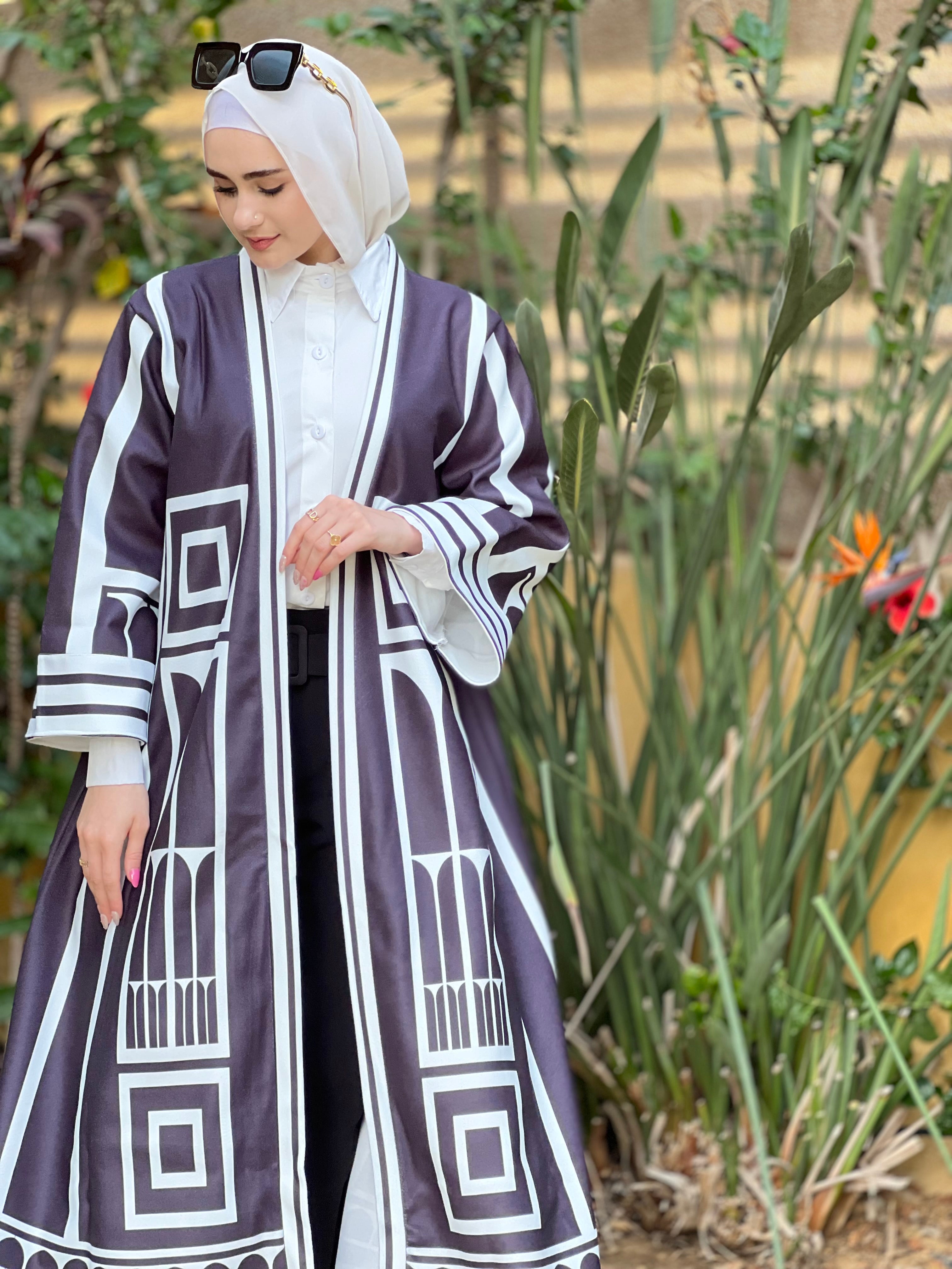 Valentino in Black Kaftan