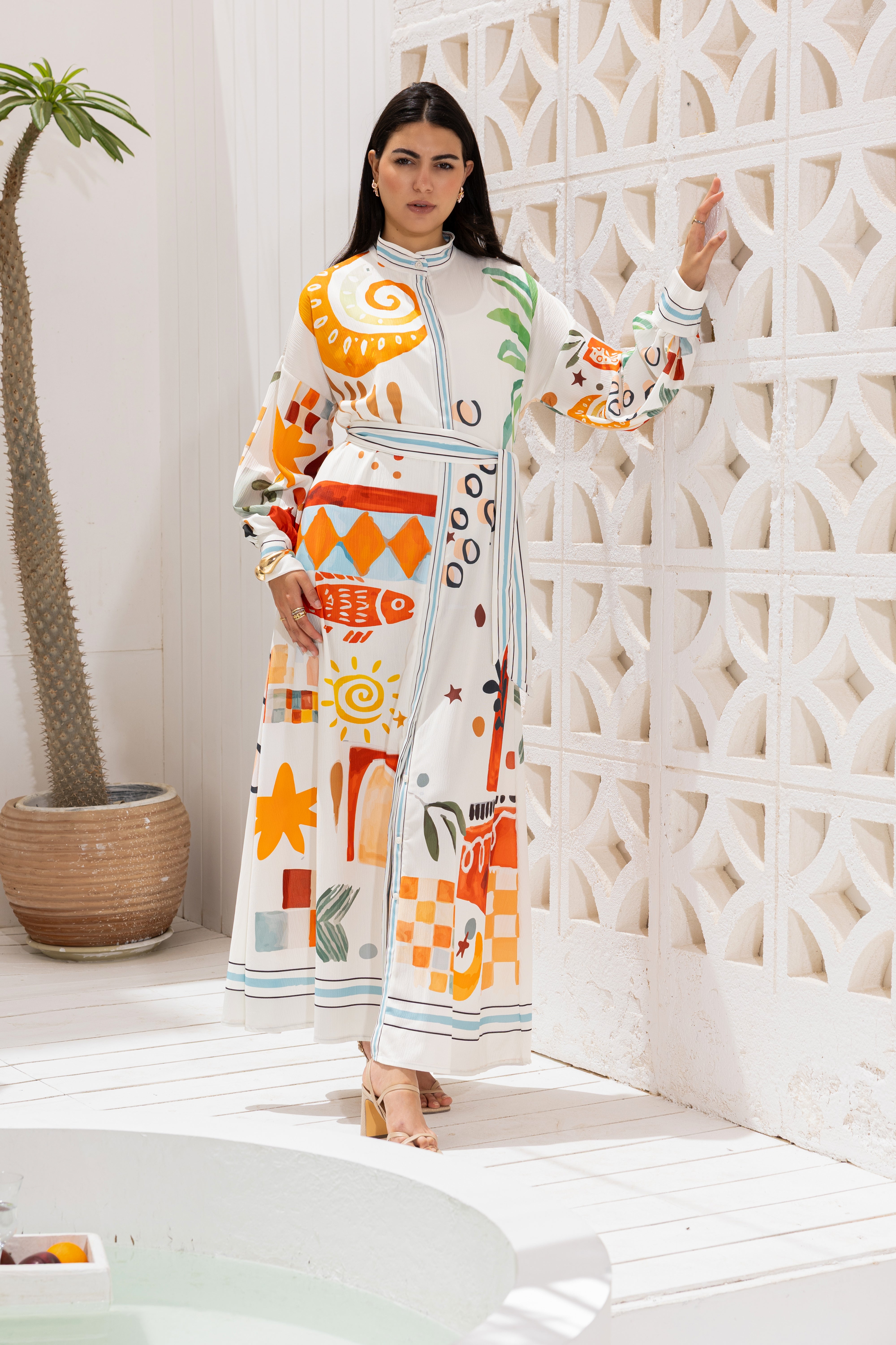 Amber boho dress