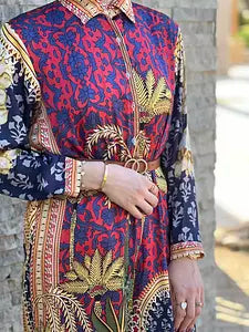 Indi pattern jumpsuit