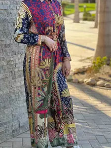 Indi pattern jumpsuit